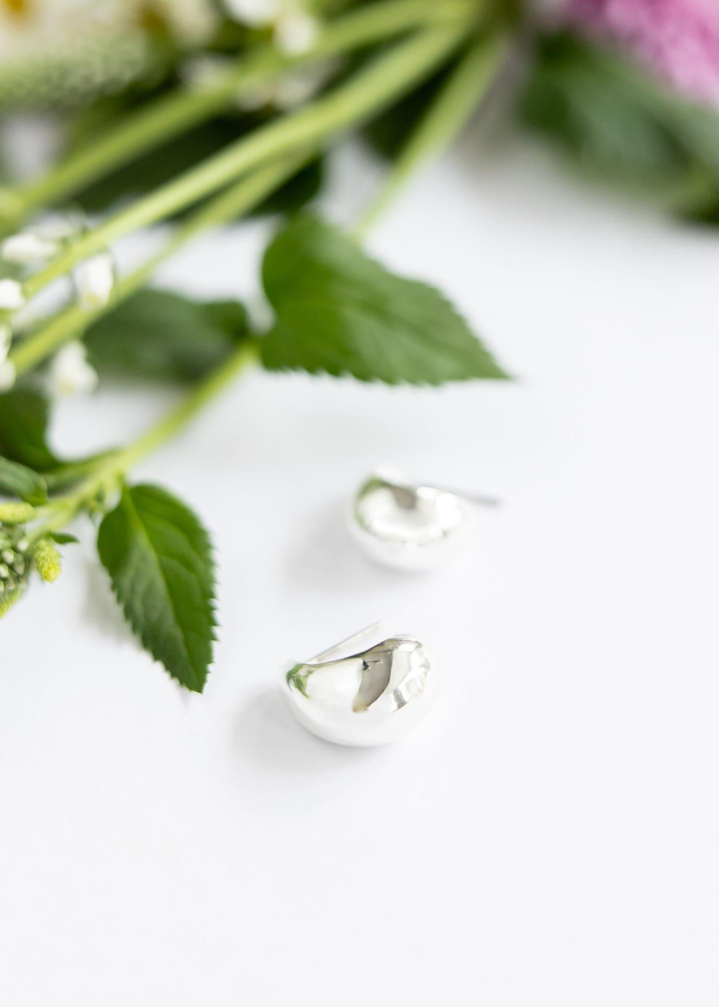 Teardrop Huggies | Silver or Gold - Mercy House Global