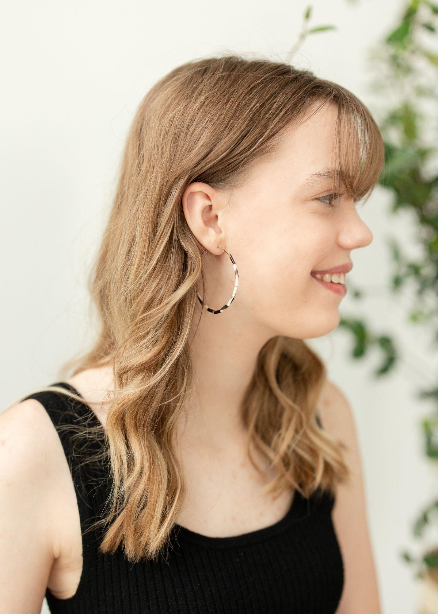 Horn Bead Hoops - Mercy House Global