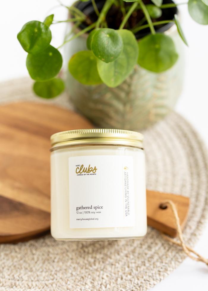 Gathered Spice 12 oz Candle - Mercy House Global