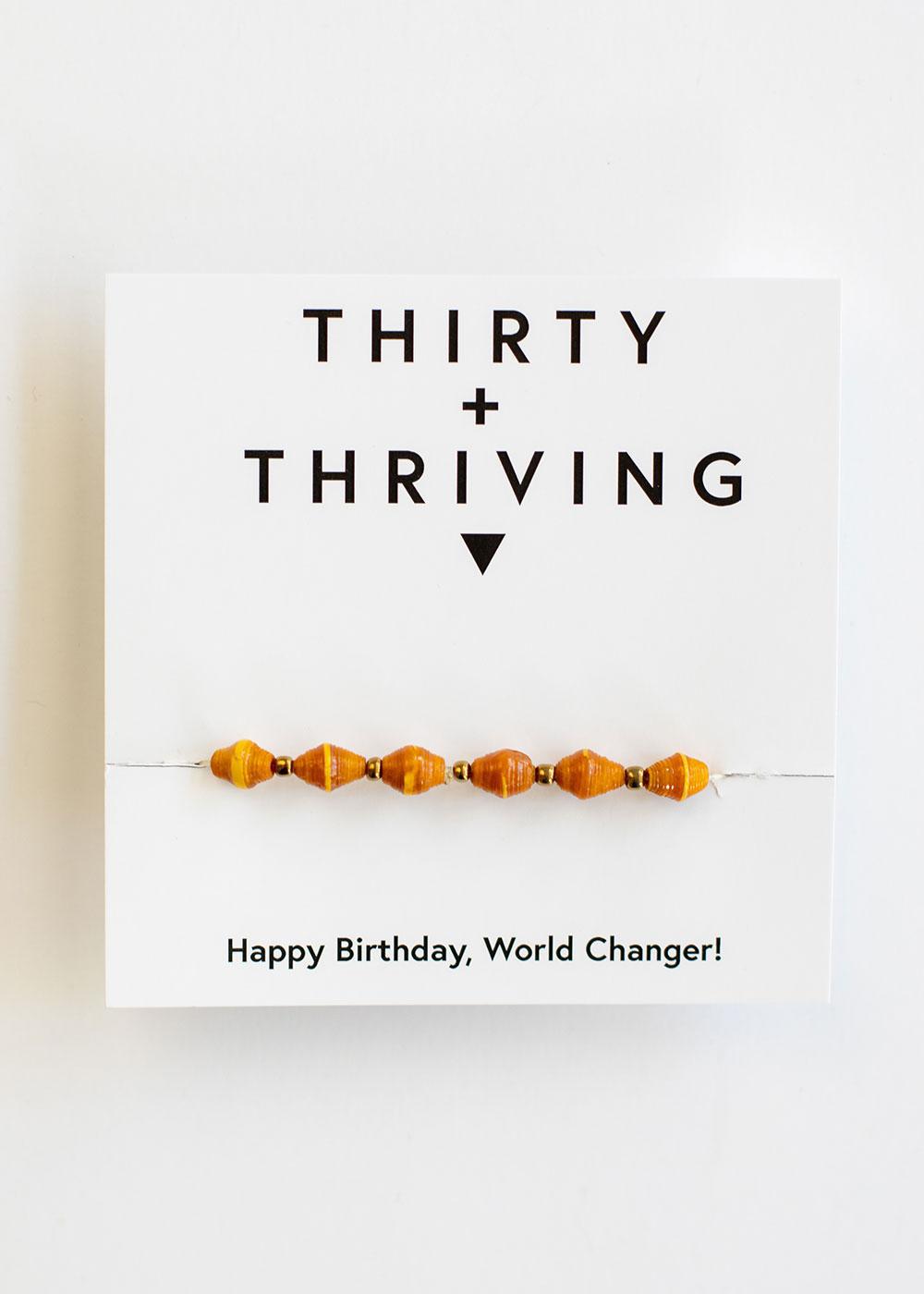 Milestone Birthday Bracelets - Mercy House Global