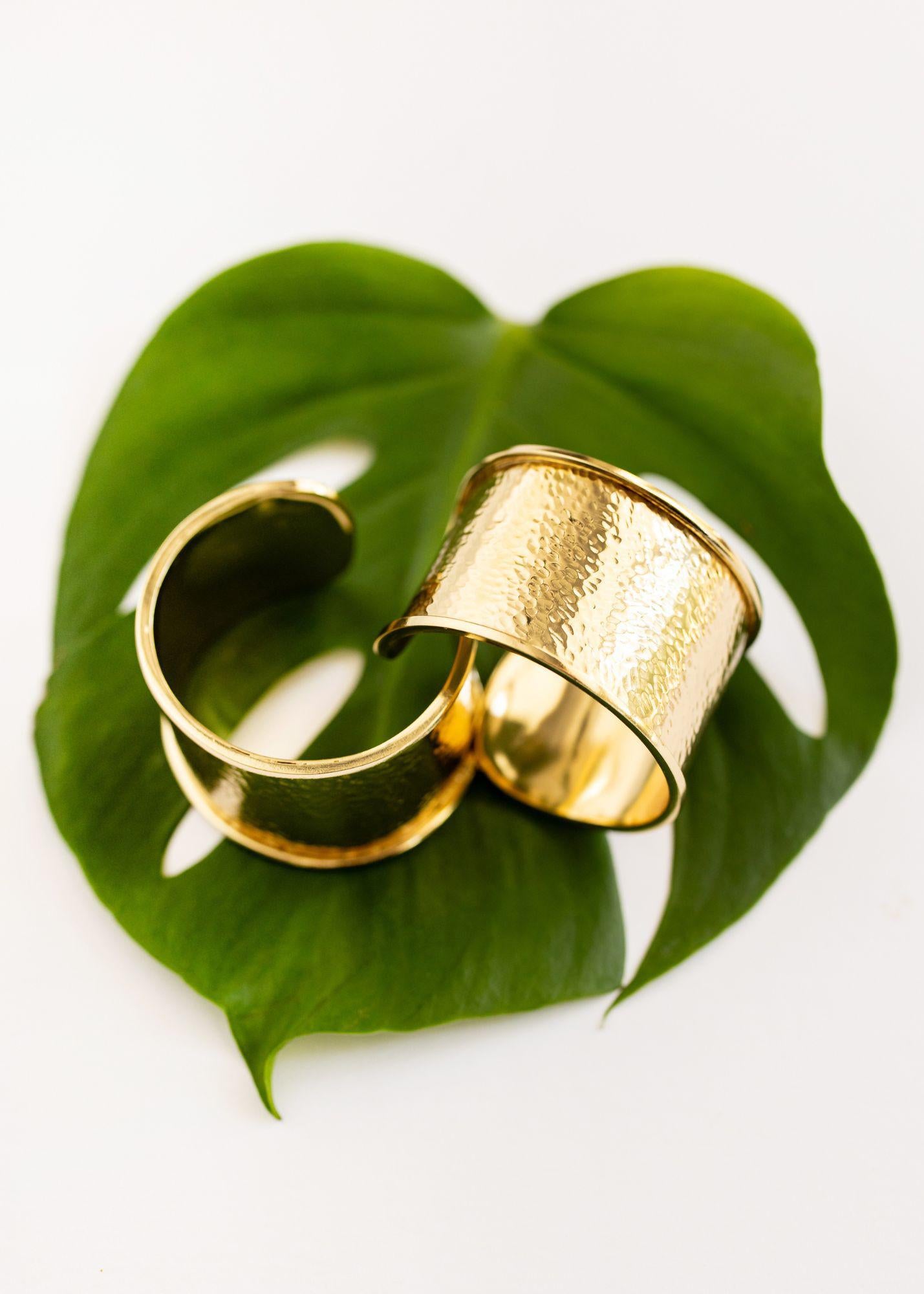 Empowered Hammered Cuff - Mercy House Global