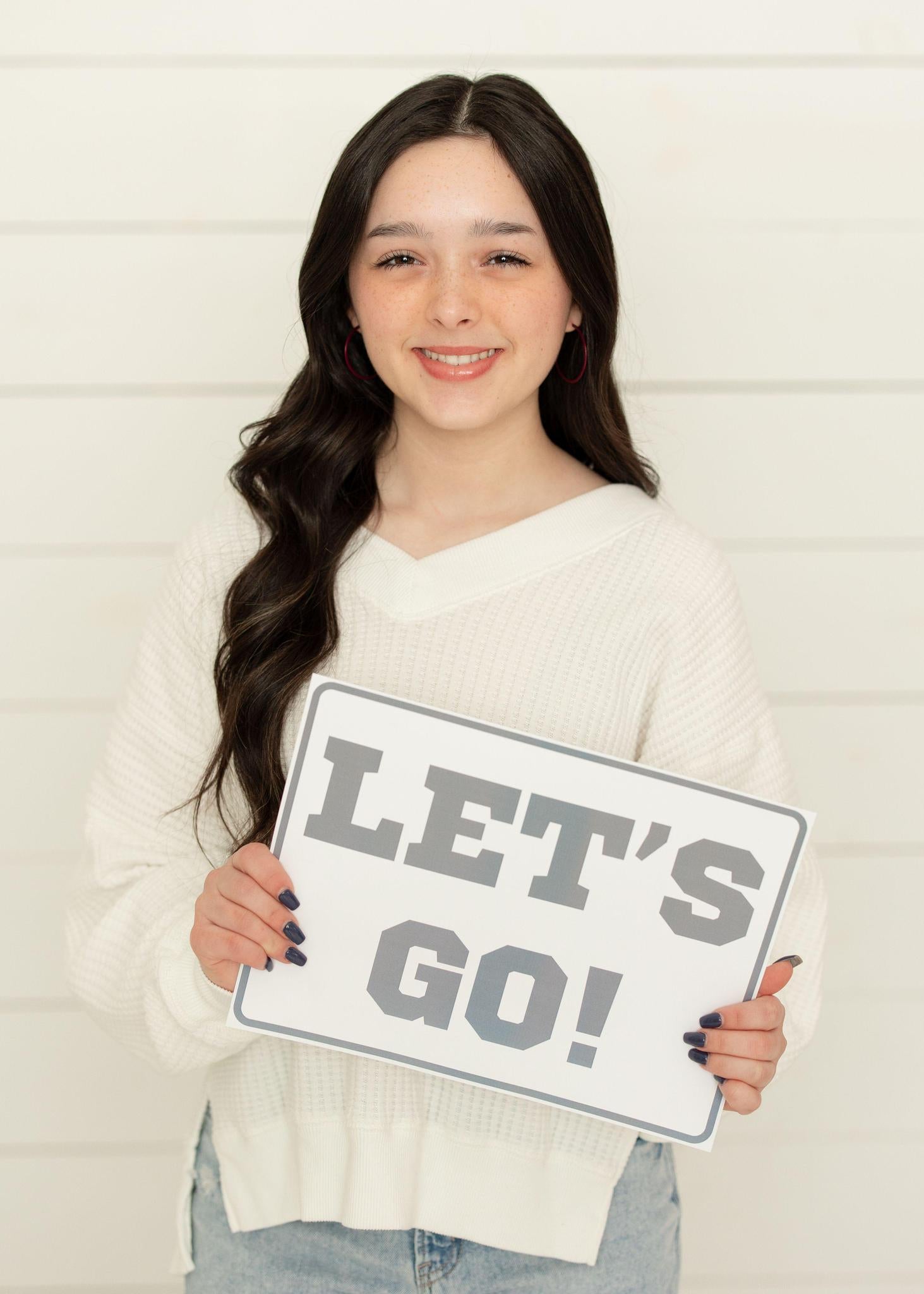 Maroon | Medium Game Day Hoops