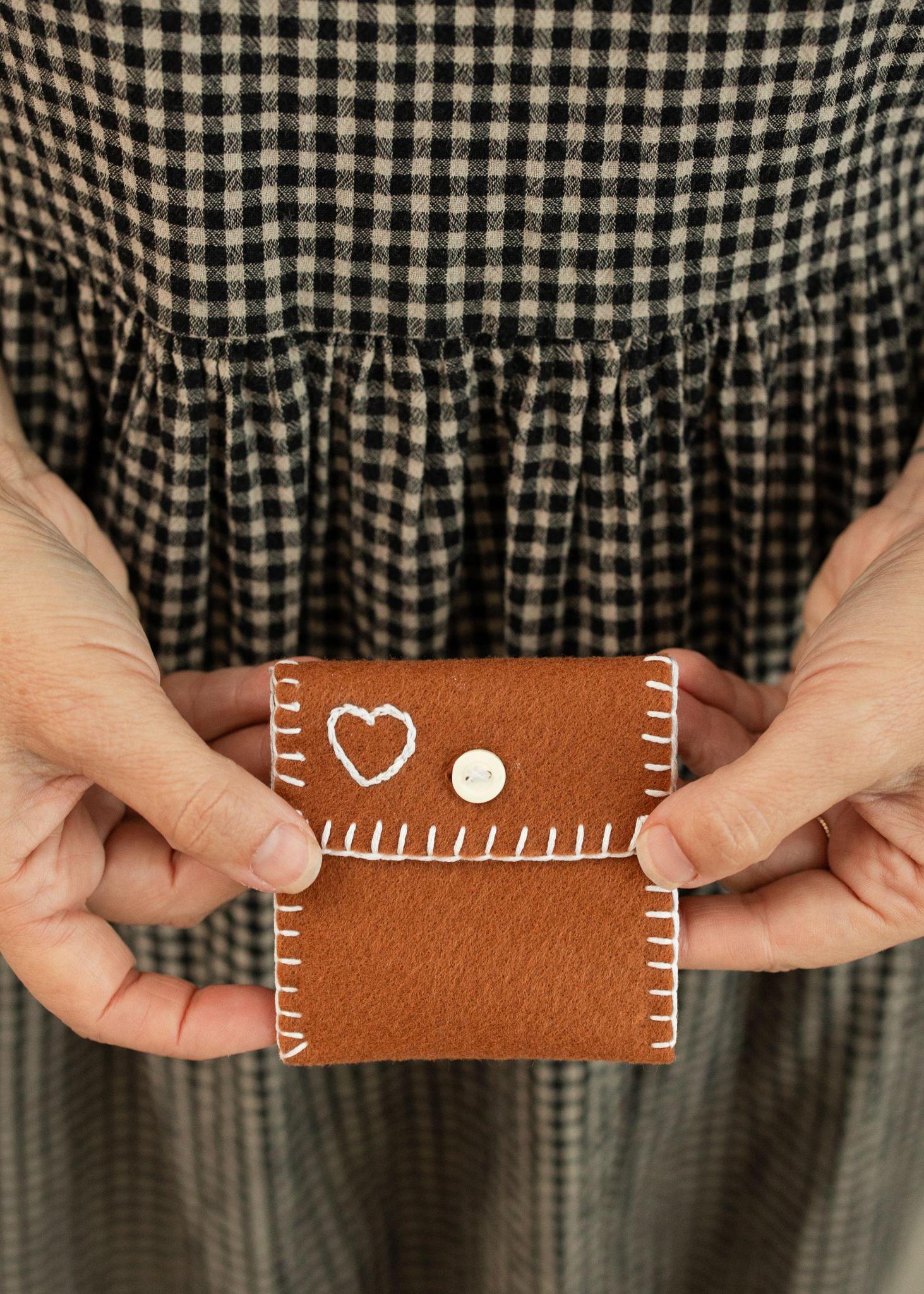 Felt Envelope + Mini Inspirational Cards