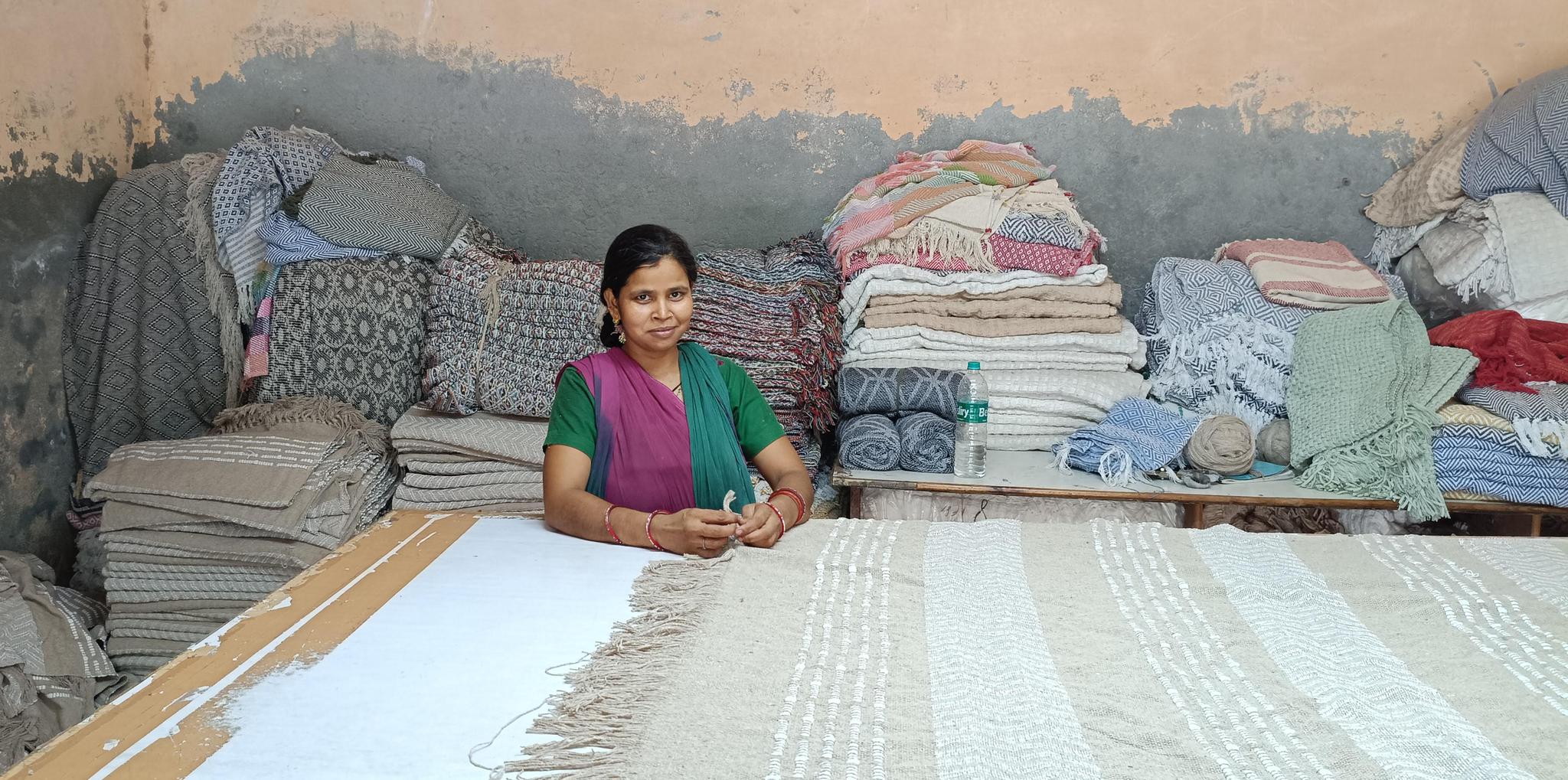 Rethread Throw Blanket | 60" x 50" - Mercy House Global