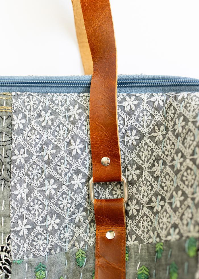 Sky Patchwork Duffel