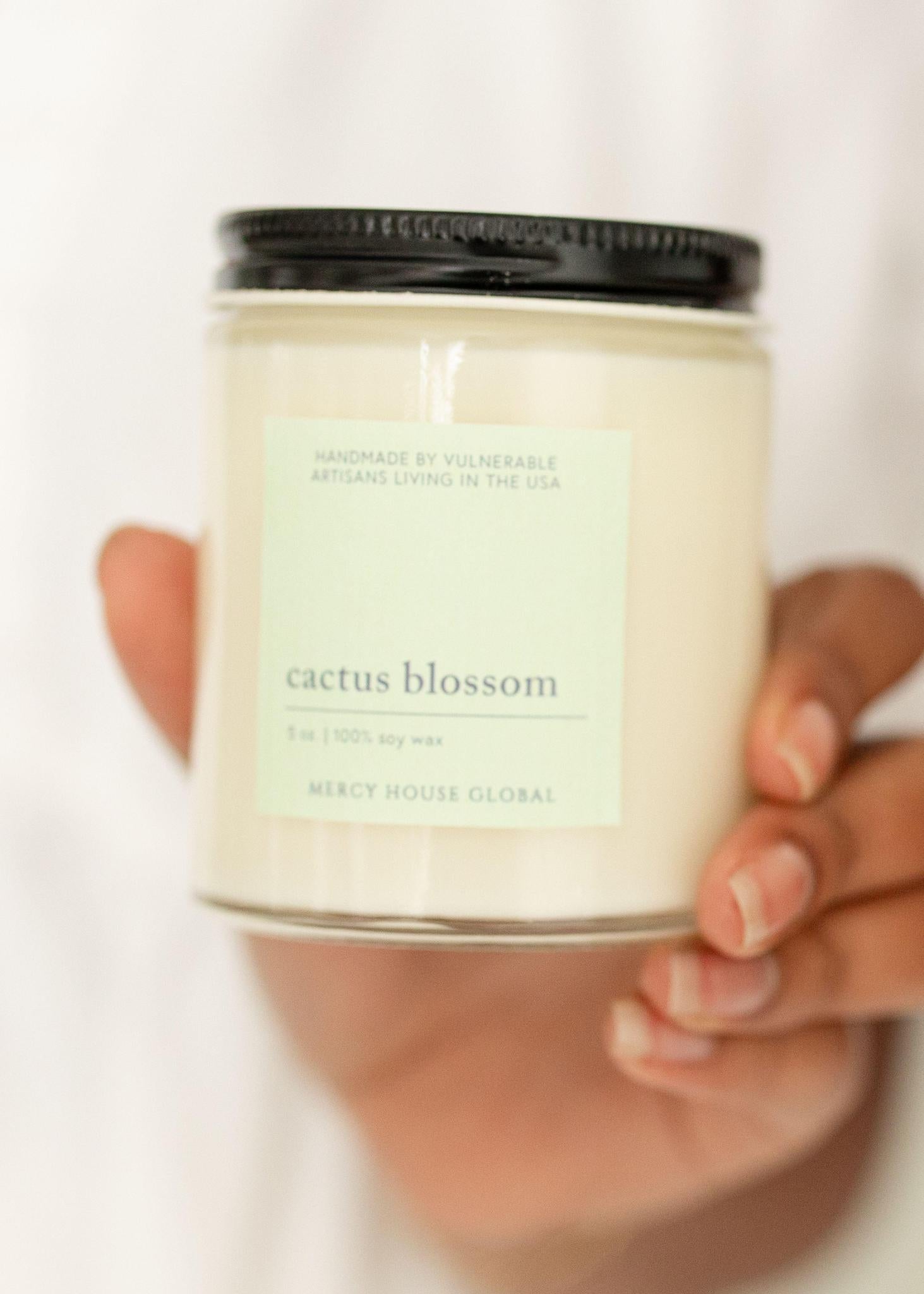 Cactus Blossom Candle | 5 oz. Glass Jar