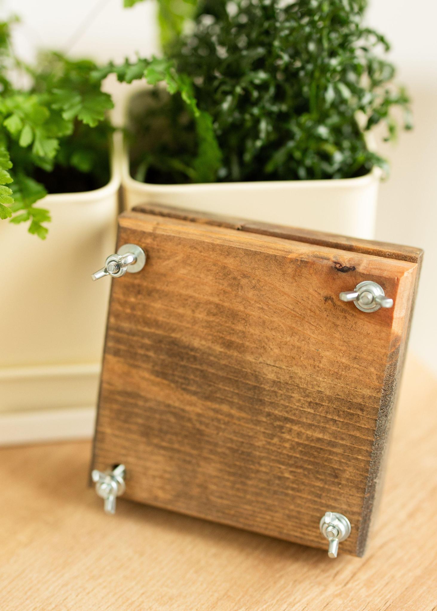 Natural Wood Flower Press