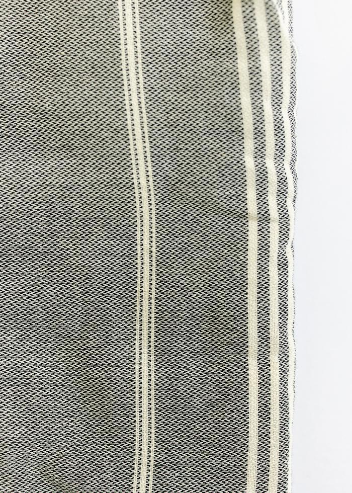 Turkish Bath + Hand Towels | Black