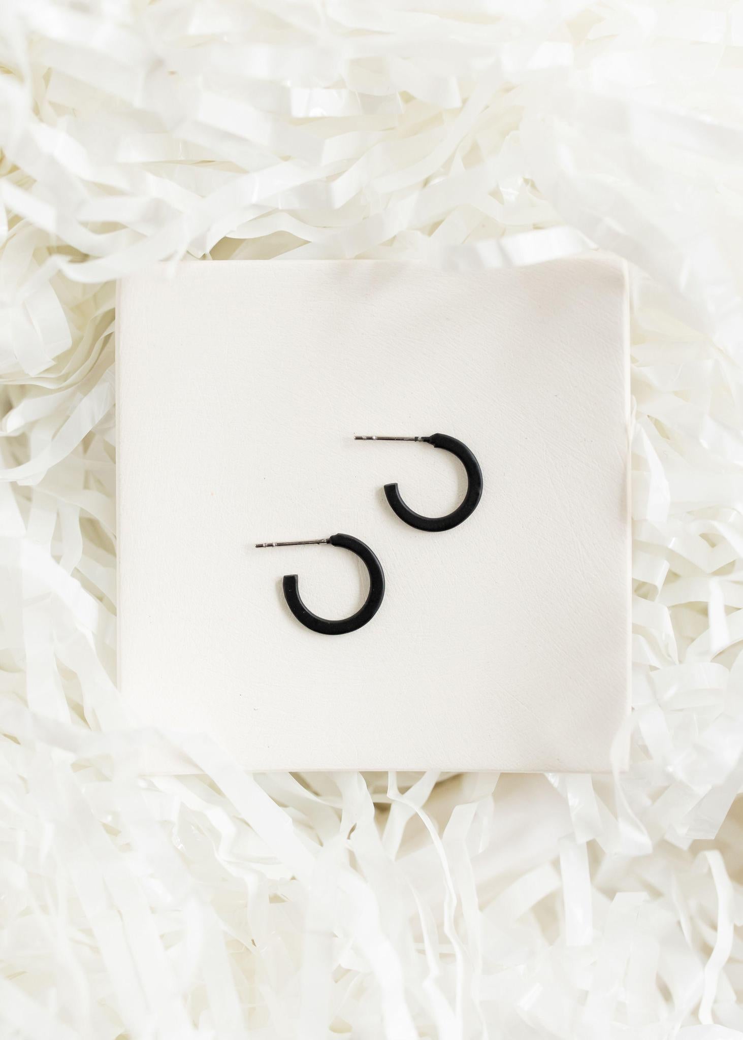 Black | Small Game Day Hoops