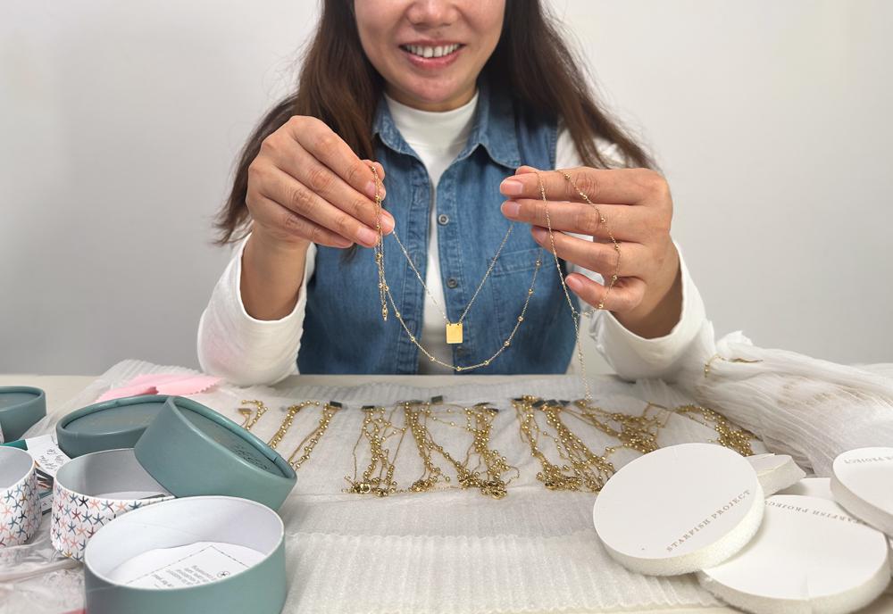 Layered Gold Necklace - Mercy House Global