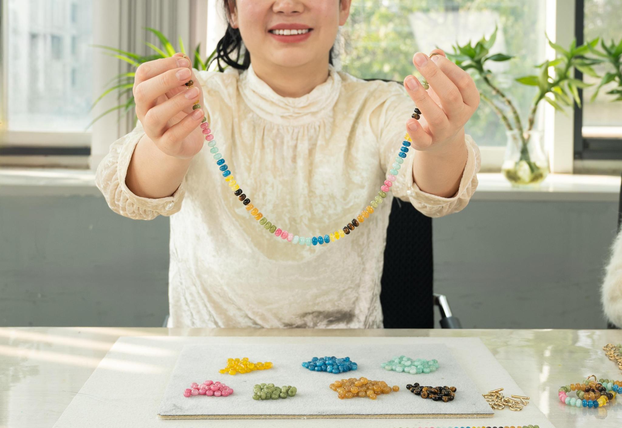 Rainbow Stone Necklace - Mercy House Global