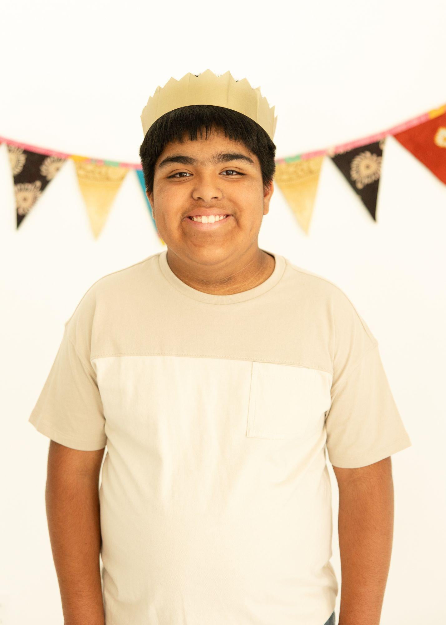 Gold Metallic Paper Crowns - Mercy House Global