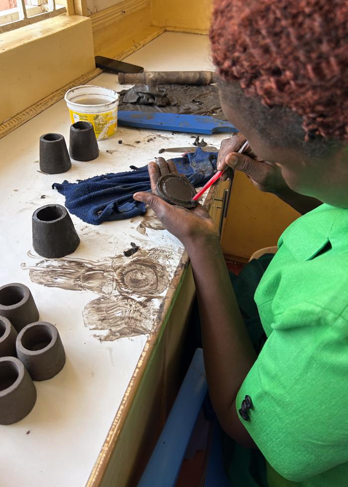 Ceramic Matchstick Holder