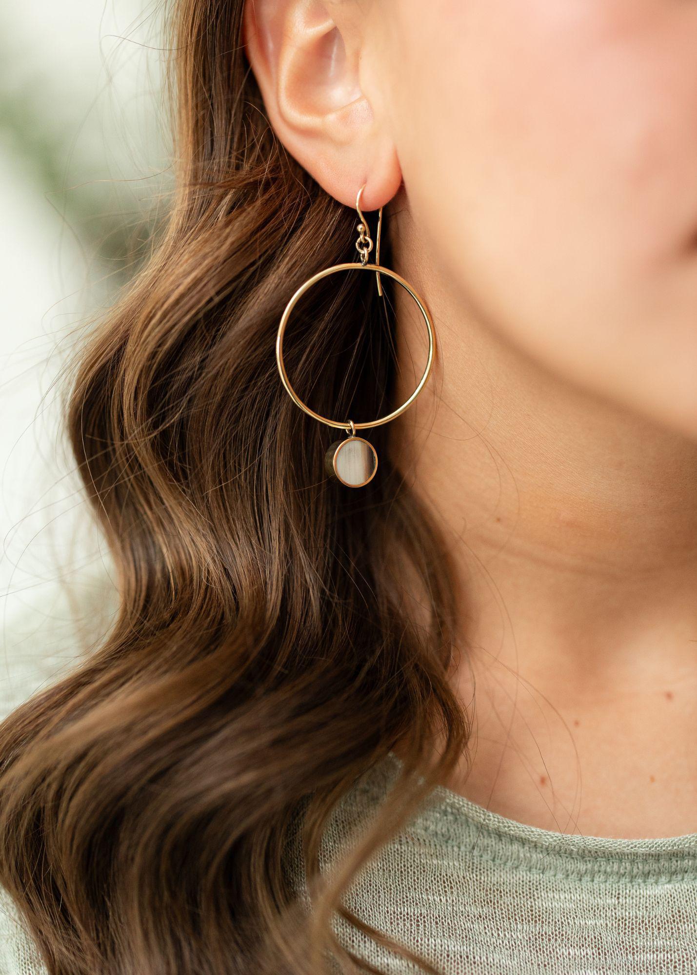 Circle Dangles with Horn Charm - Mercy House Global