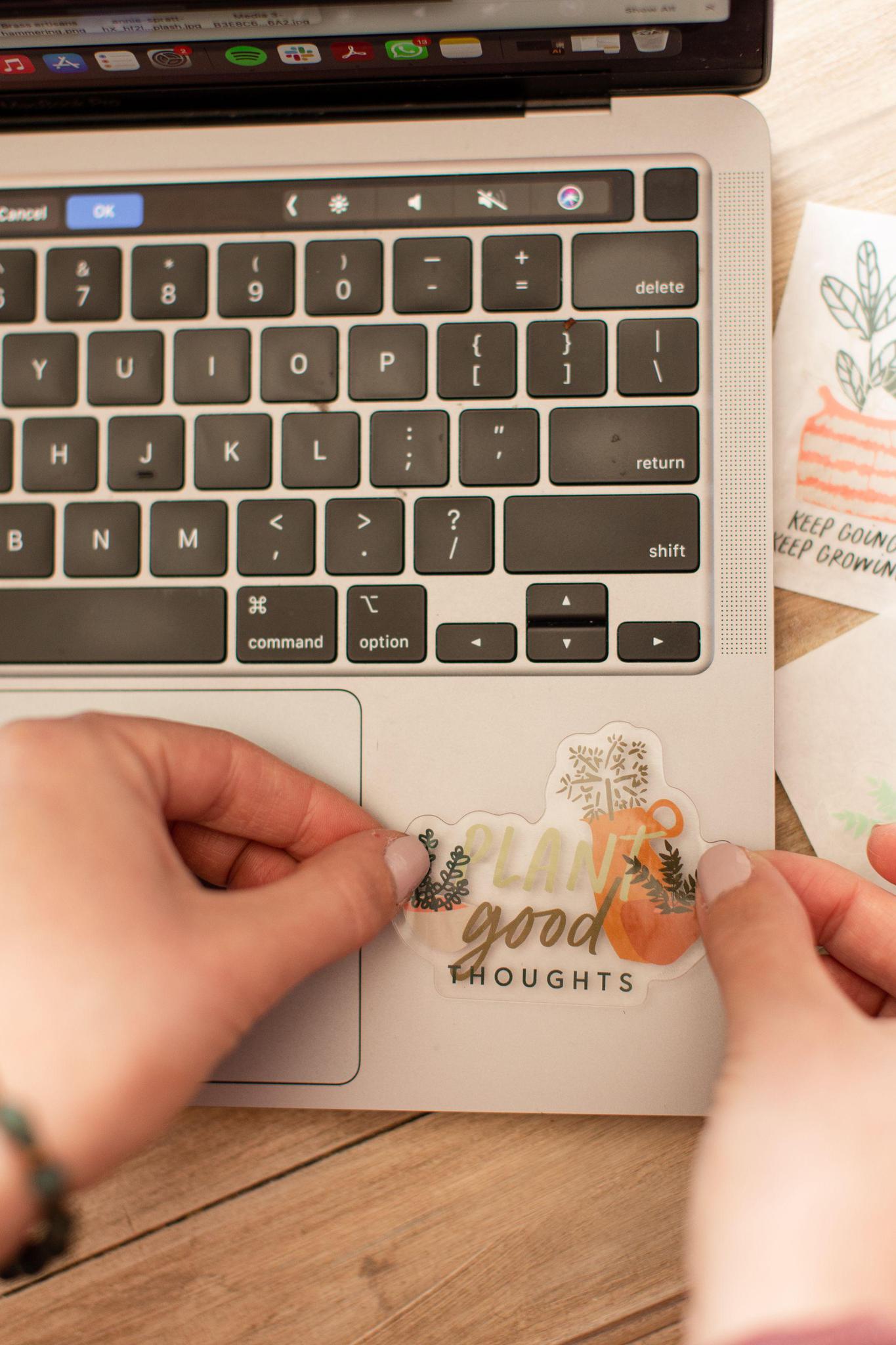 Floral Globe Sticker - Mercy House Global
