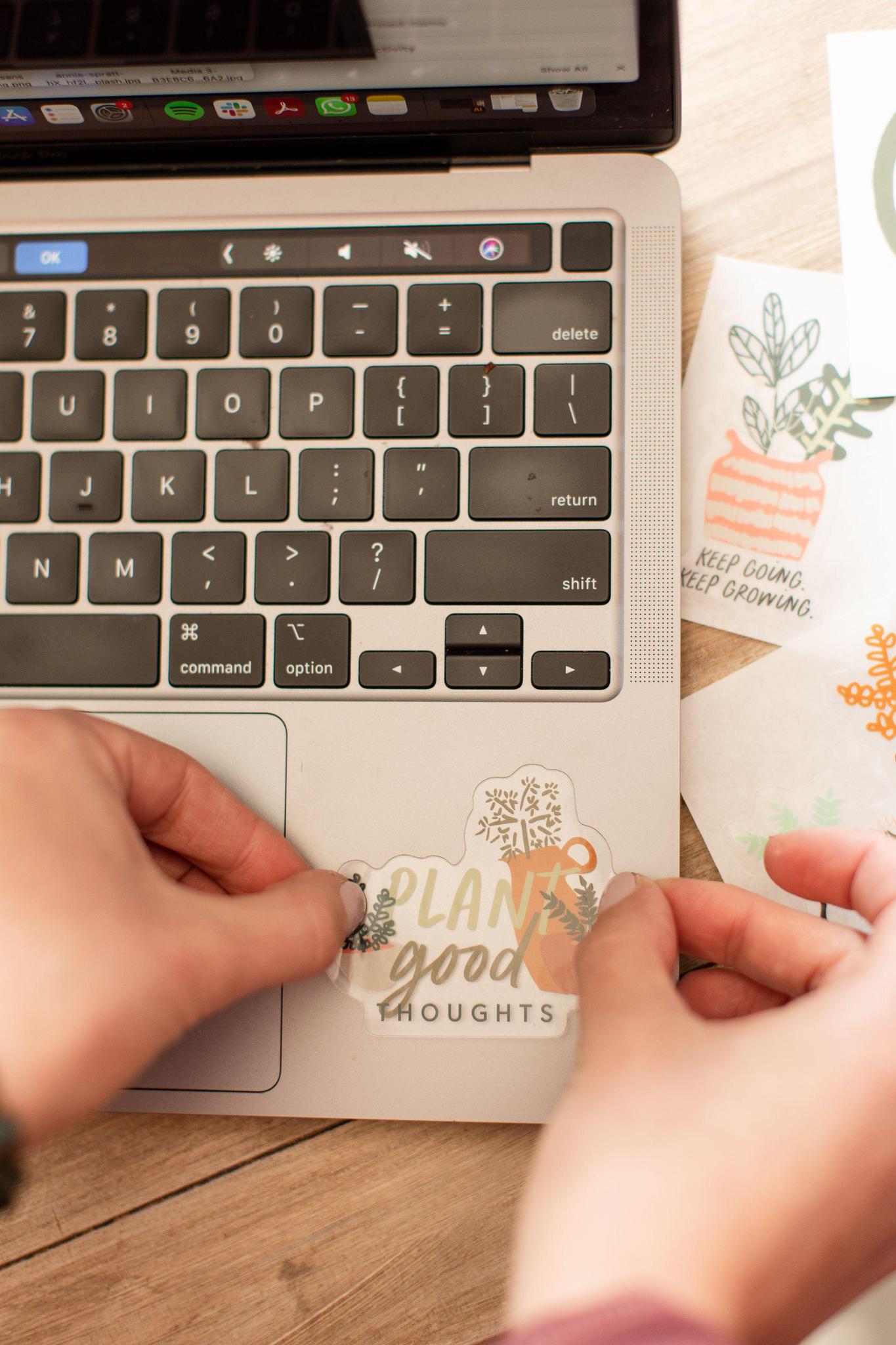Floral Globe Sticker - Mercy House Global