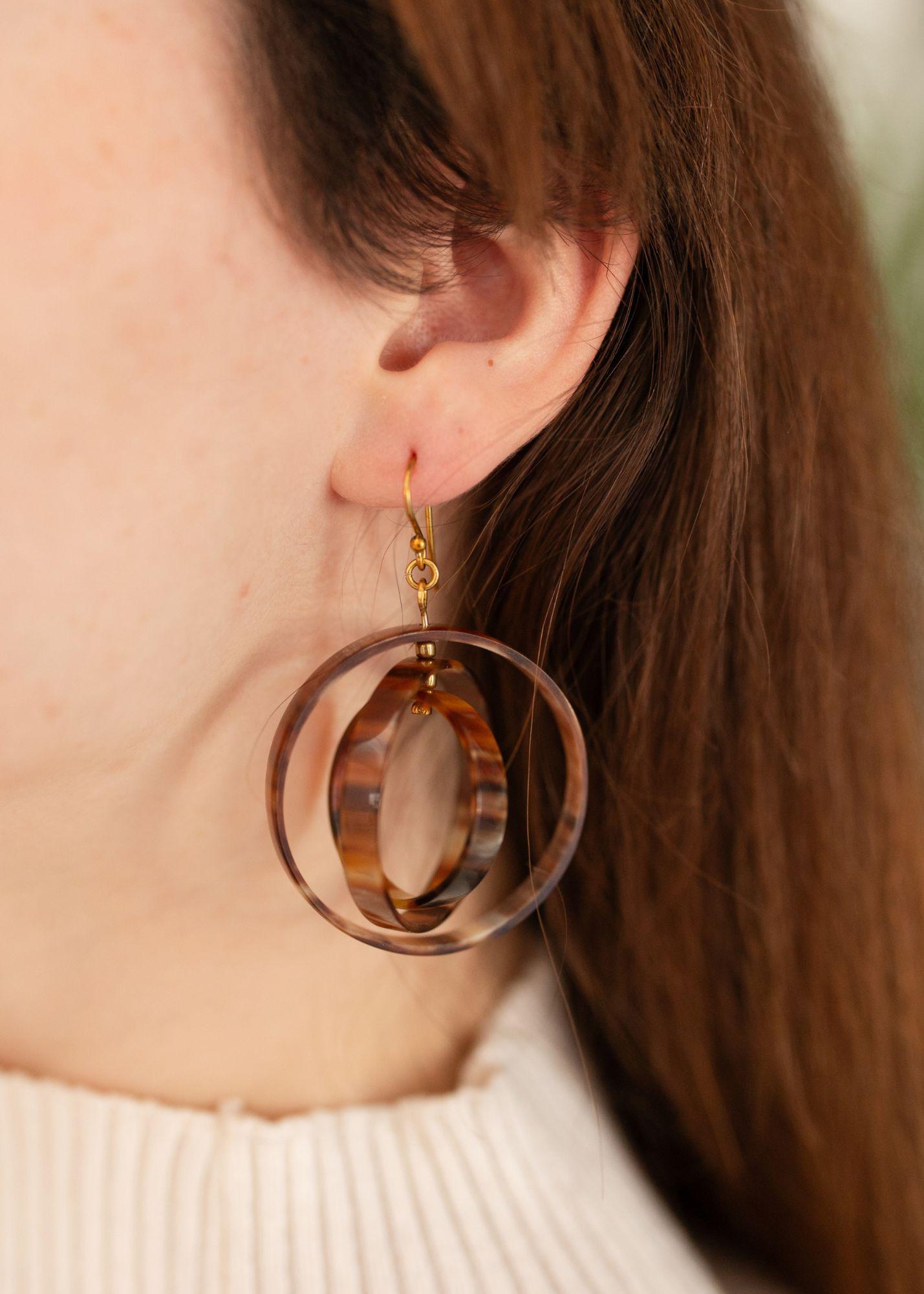 Brass + Horn 3-Circle Hoops