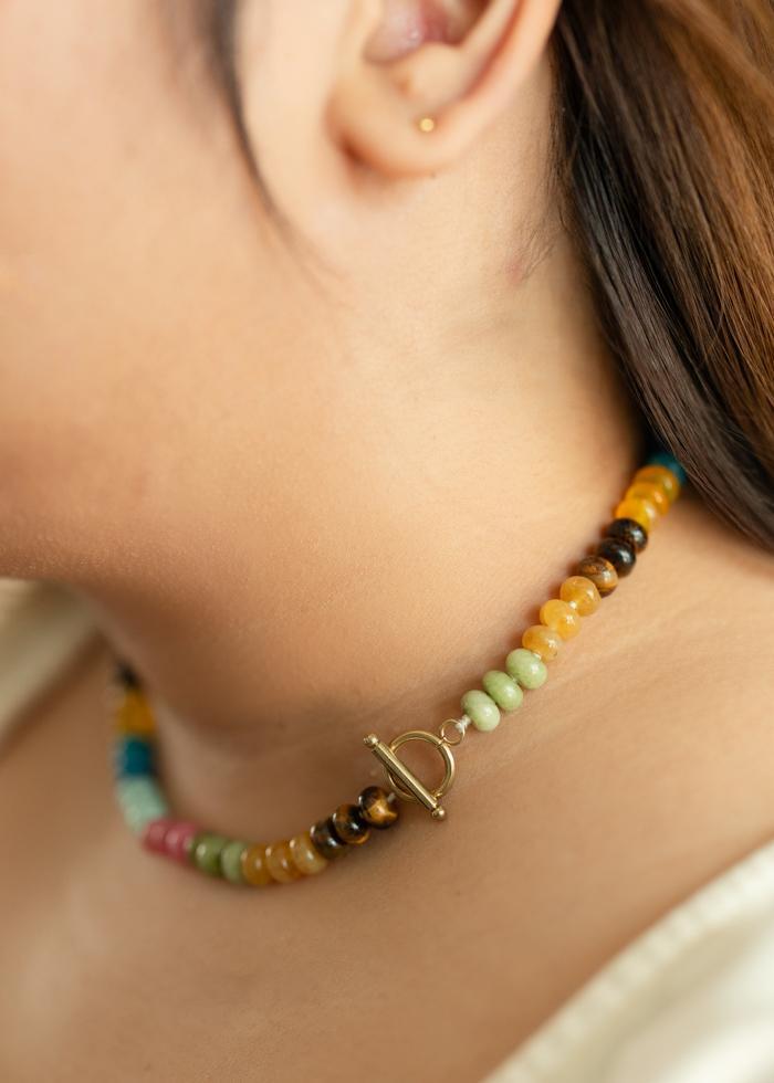 Rainbow Stone Necklace - Mercy House Global