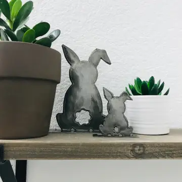 Petite Metal Bunny - Mercy House Global