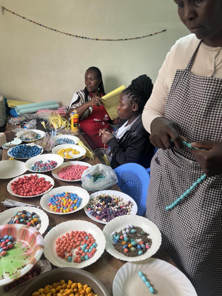 Paper Bead Garland