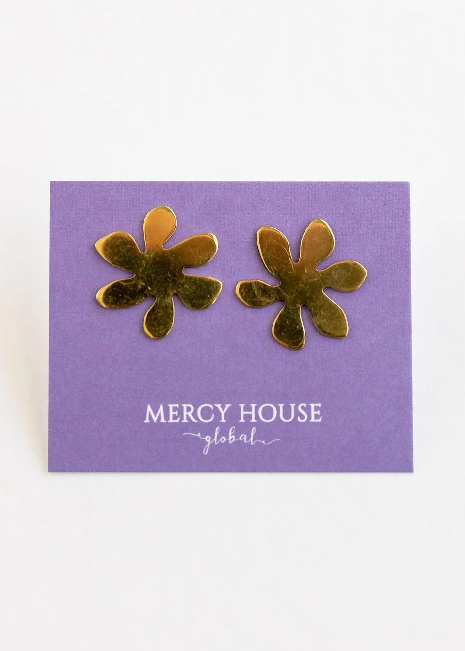 Flower Statement Studs