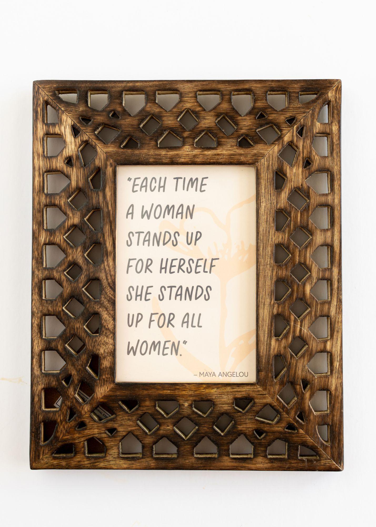 Stand Up For All Women | 4x6 Print + Frame