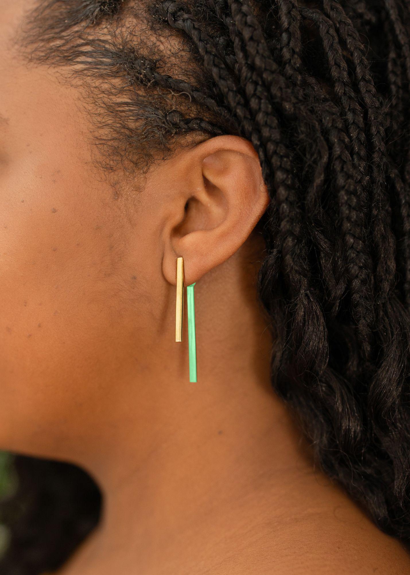 In the Limelight Dangle Earrings