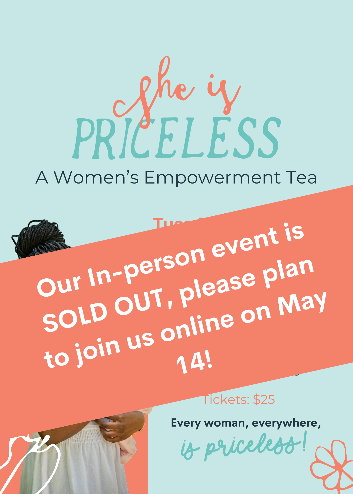 She is Priceless Tea | Event Ticket (SOLD OUT)