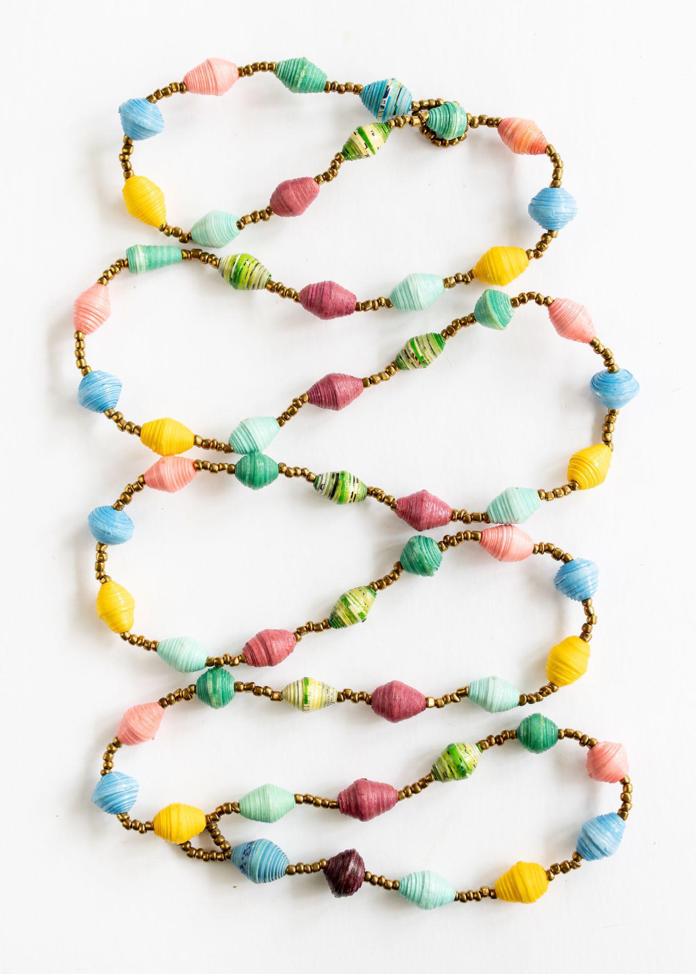 Celebrate Paper Bead Garland