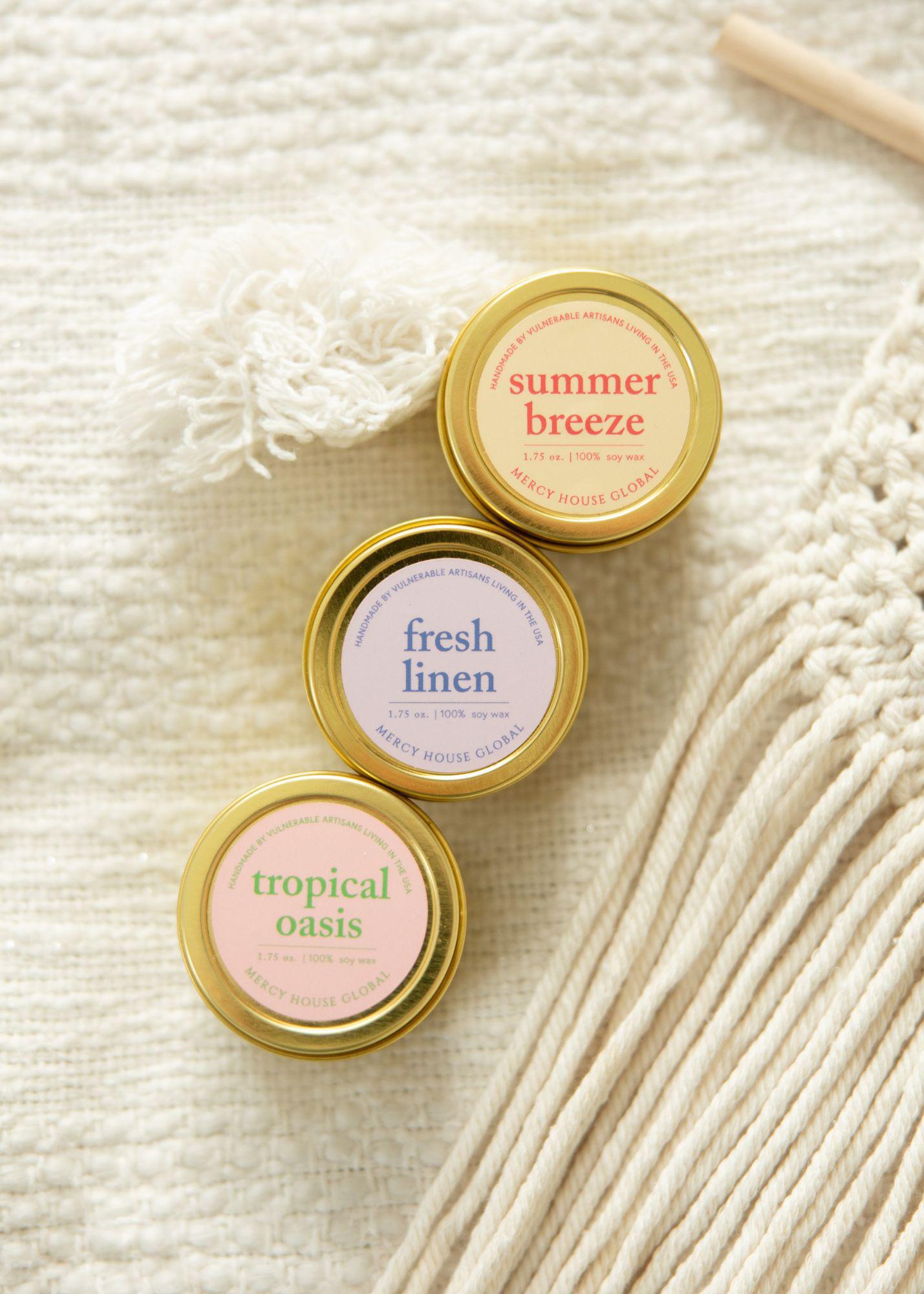 Mini Candle Trio | Set of 3 2 oz. Tins