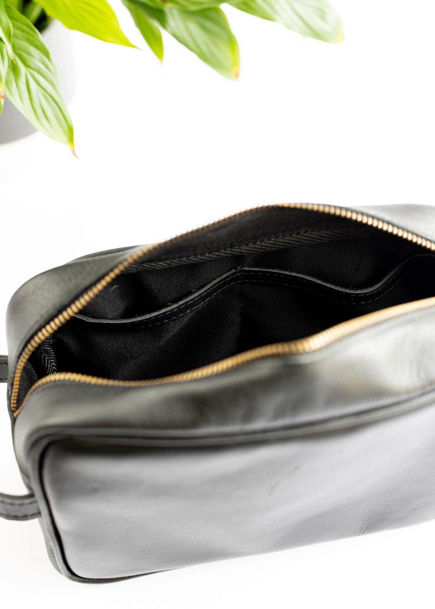 Leather Dopp Kit