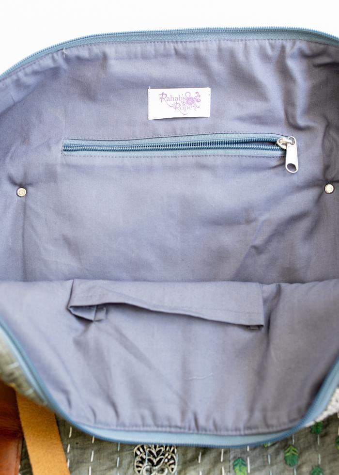 Sky Patchwork Duffel