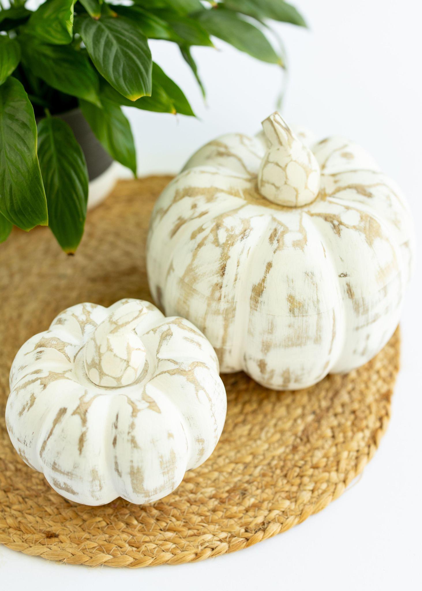 Large White Pumpkin