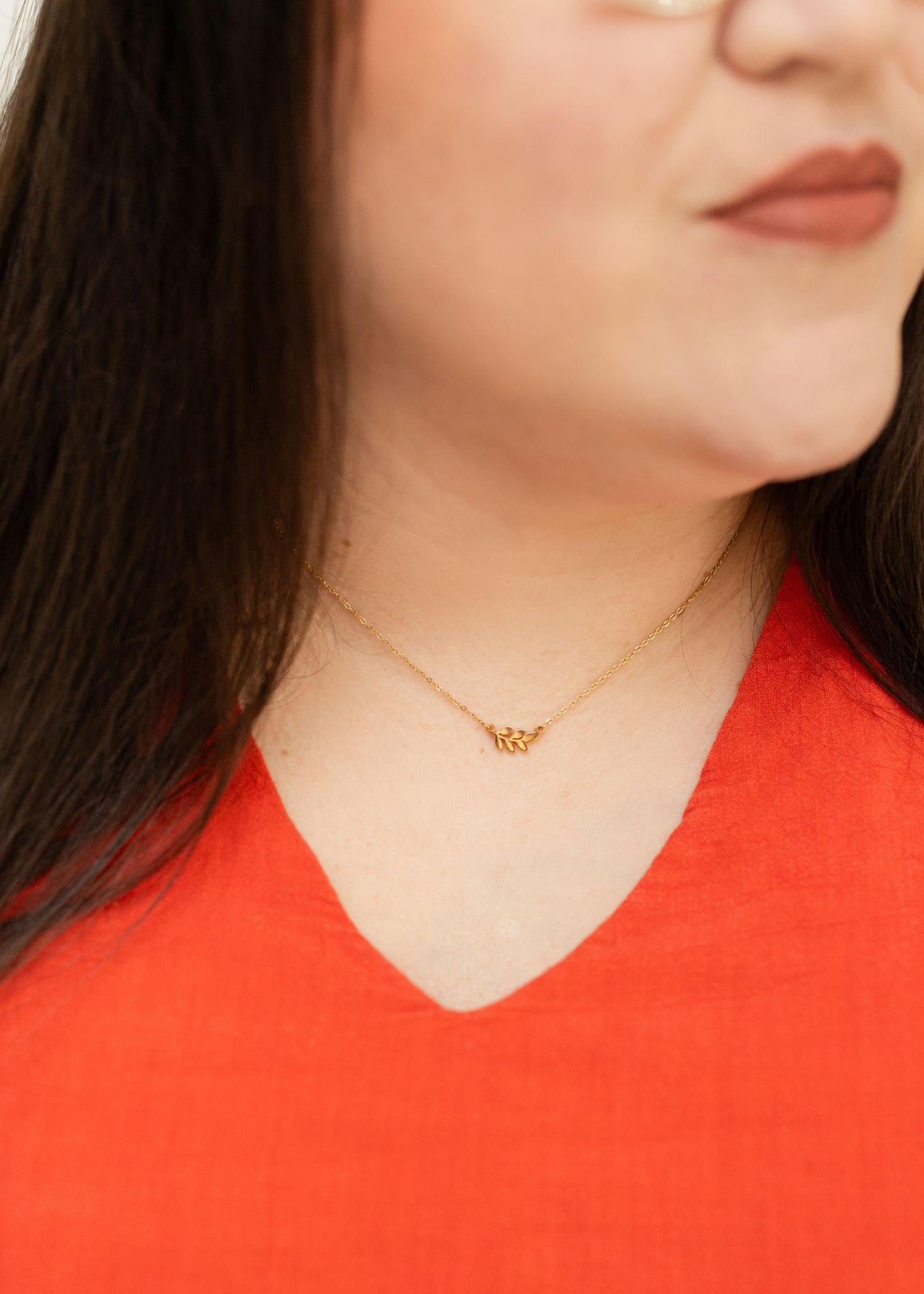 Abide Necklace | Gold