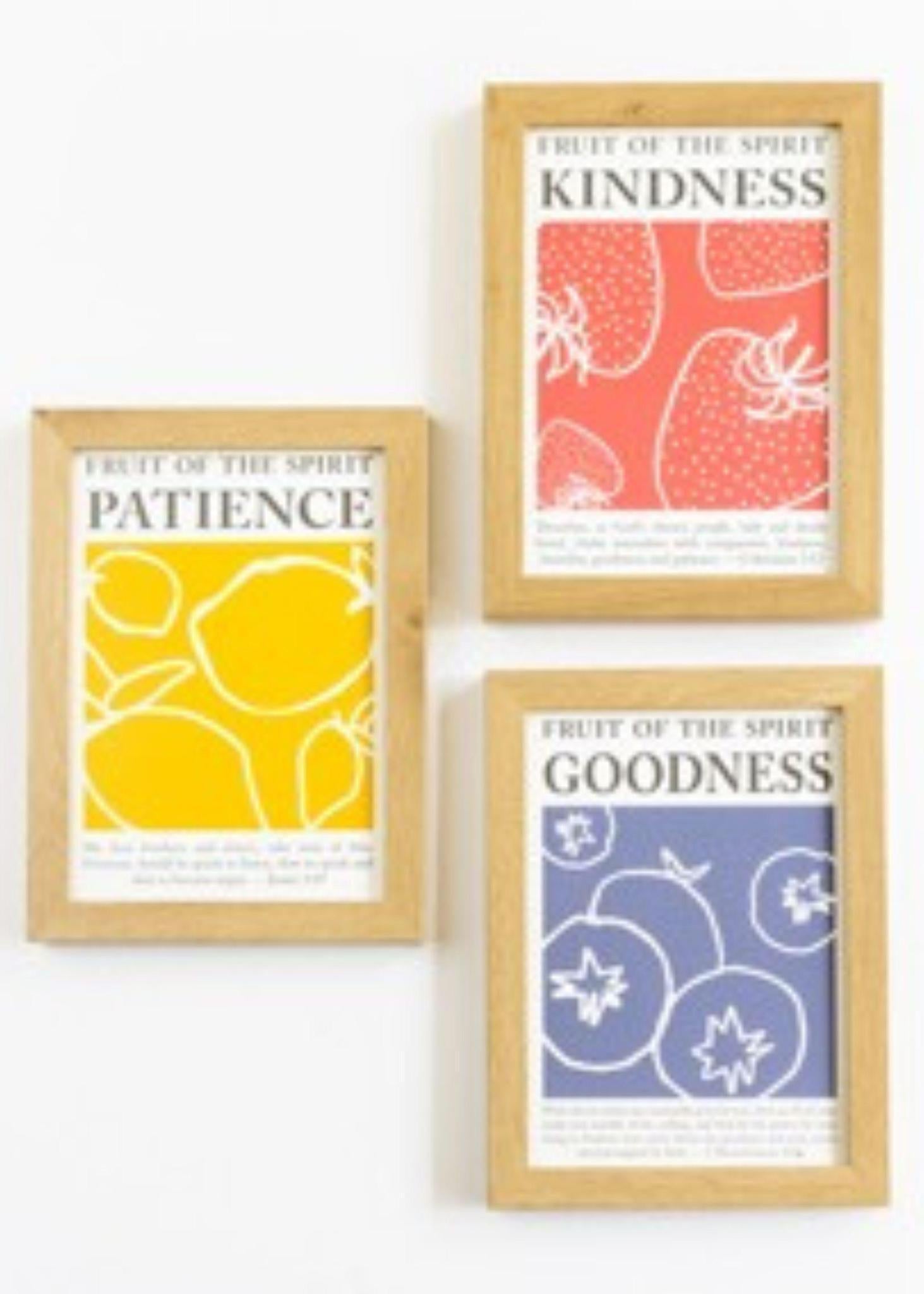 Fruit of the Spirit Print Bundle