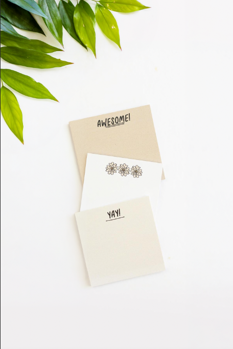 Awesome! | Pack of 3 Sticky Notes - Mercy House Global