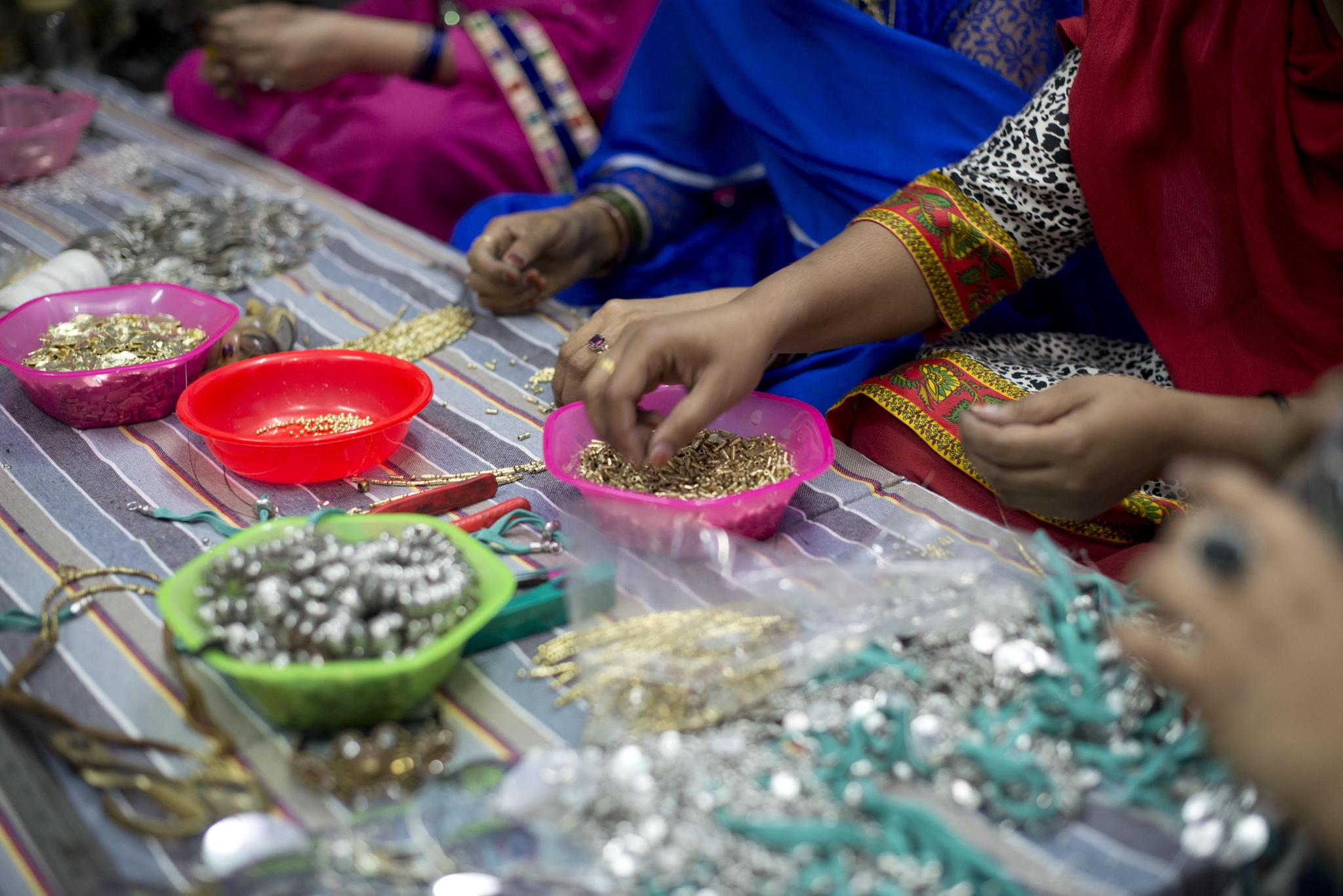 Diya Silver Stud + Hoop Earring Set - Mercy House Global