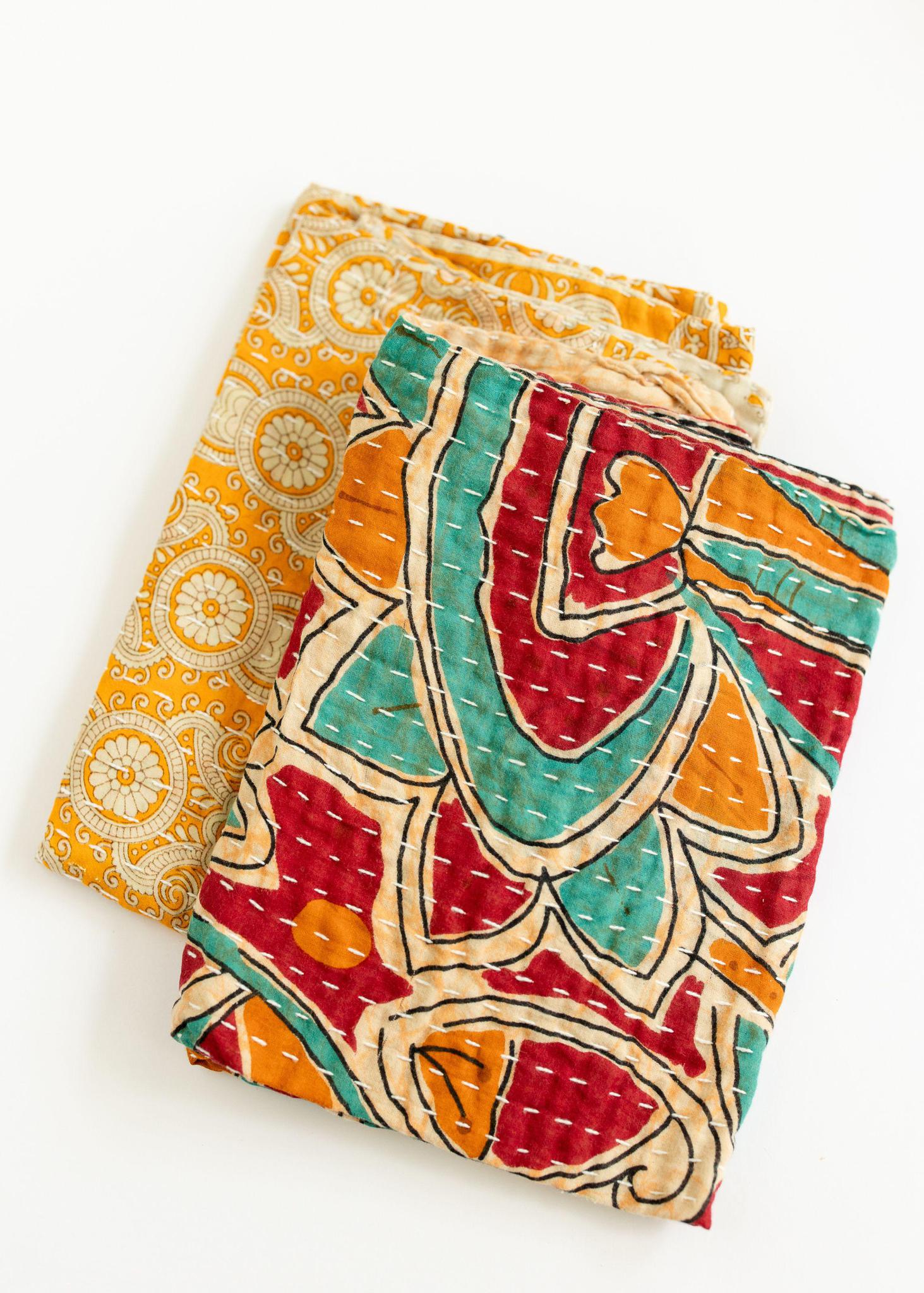 Kantha Kitchen Towels | Set of 2