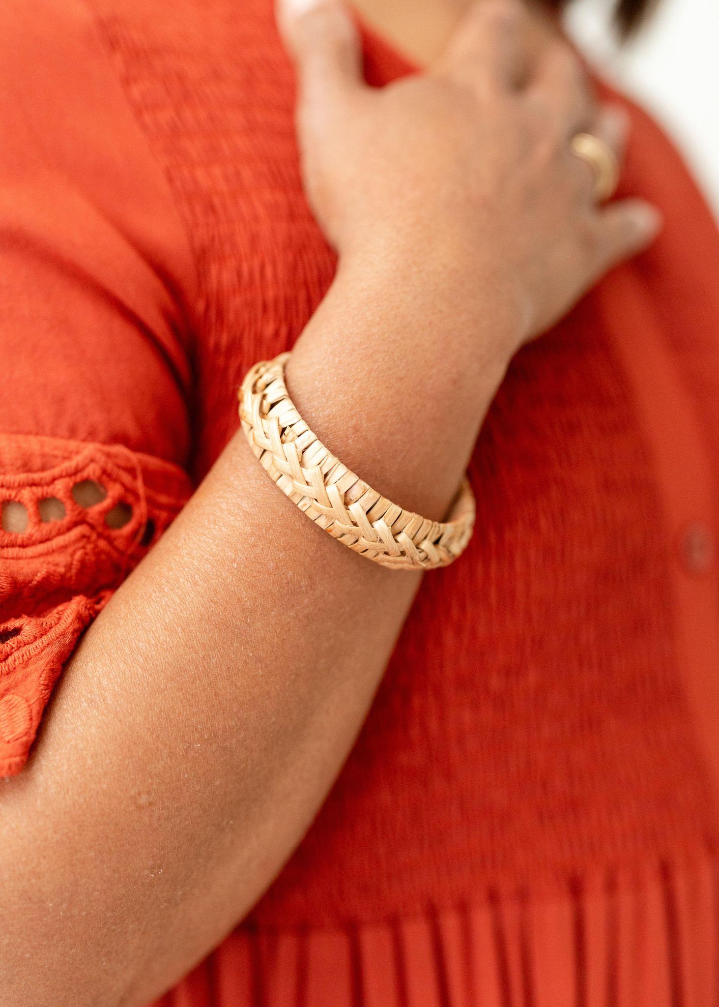 Braided Cane Cuff