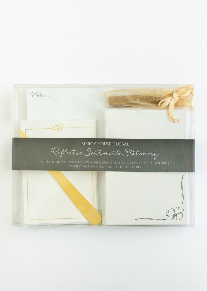 Reflective Sentiments Stationery + Wax Seal - Mercy House Global