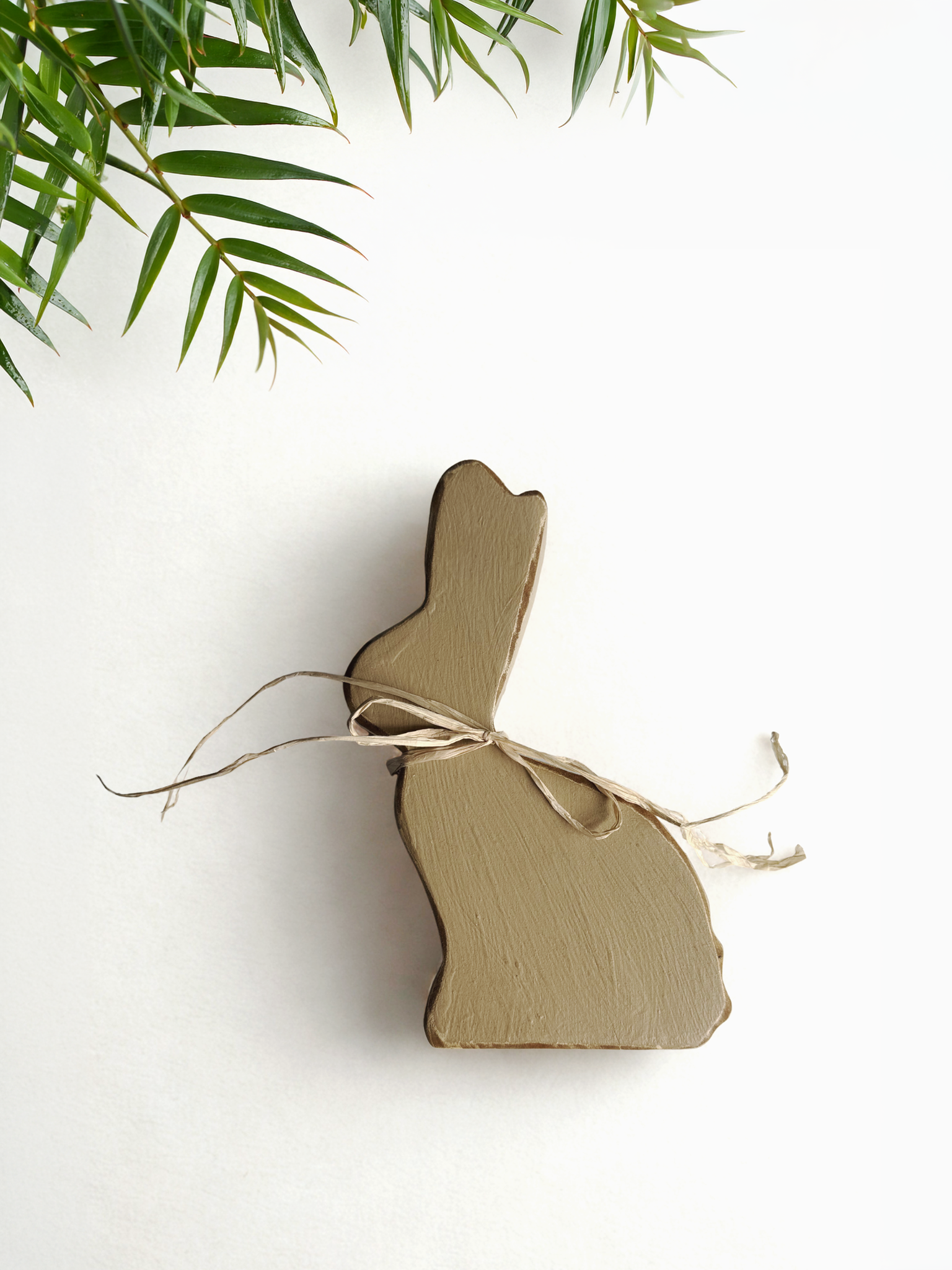 Painted Wooden Bunny - Mercy House Global