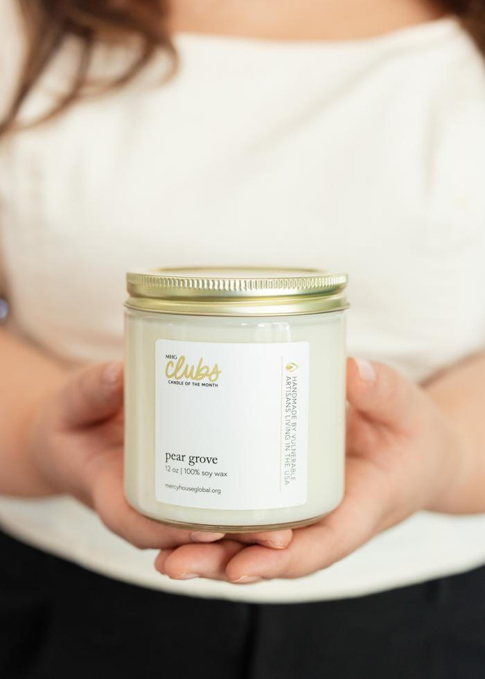 Pear Grove 12 oz Candle - Mercy House Global