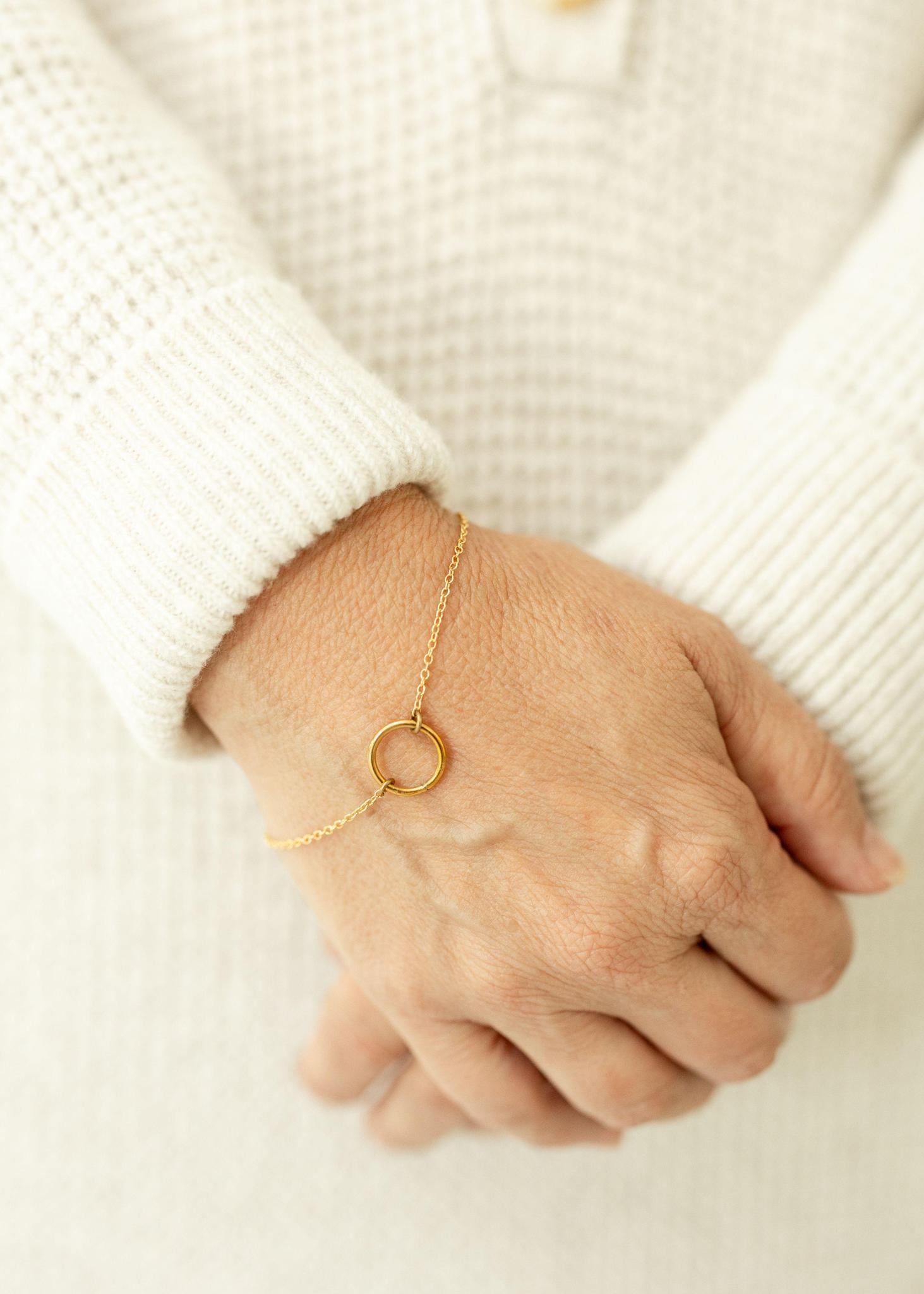 Open Circle Bracelet