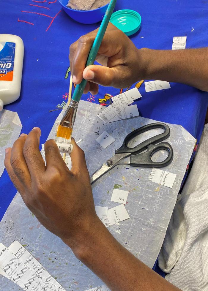 Sacred Song Table Garland - Mercy House Global