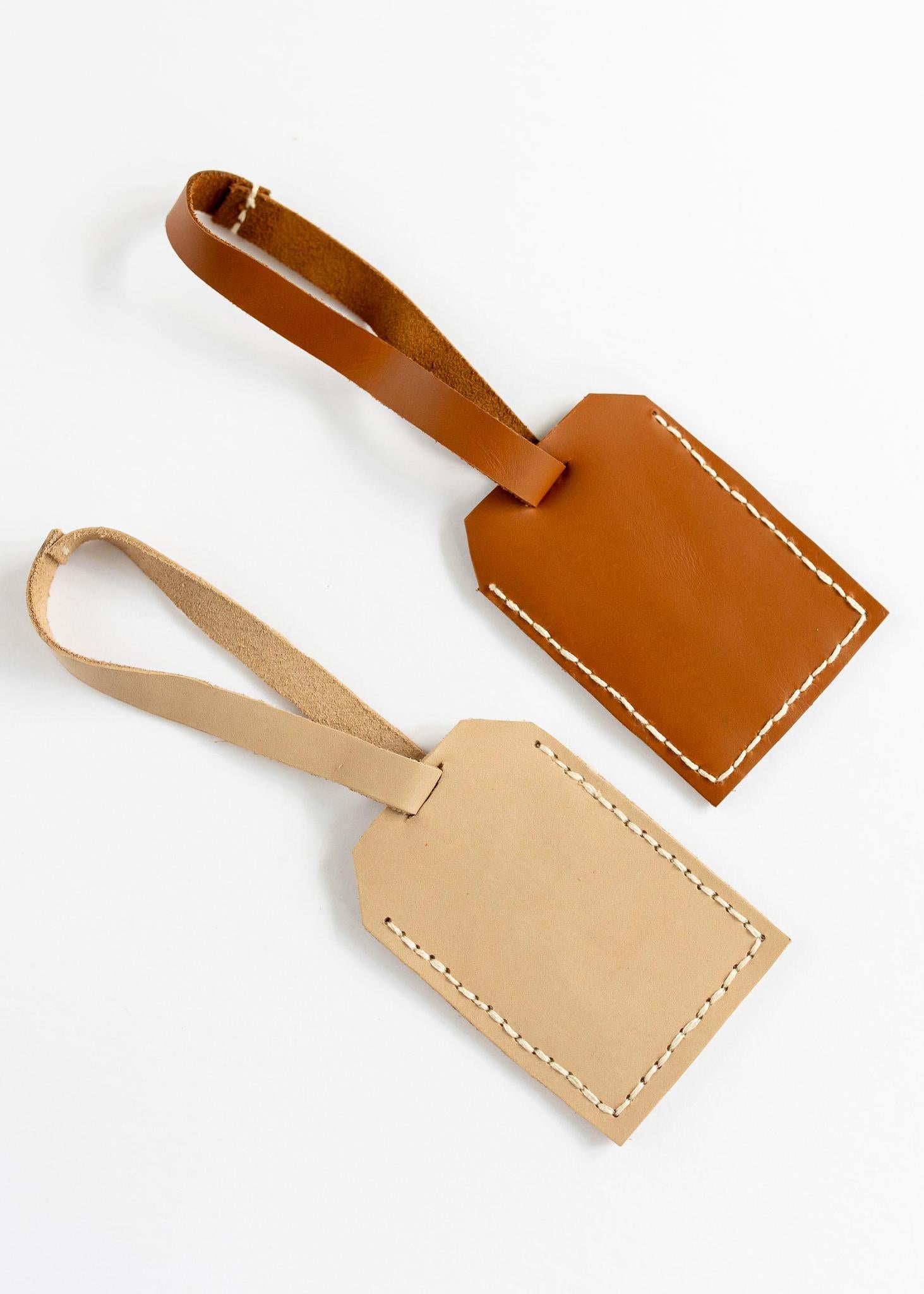 Leather Luggage Tag