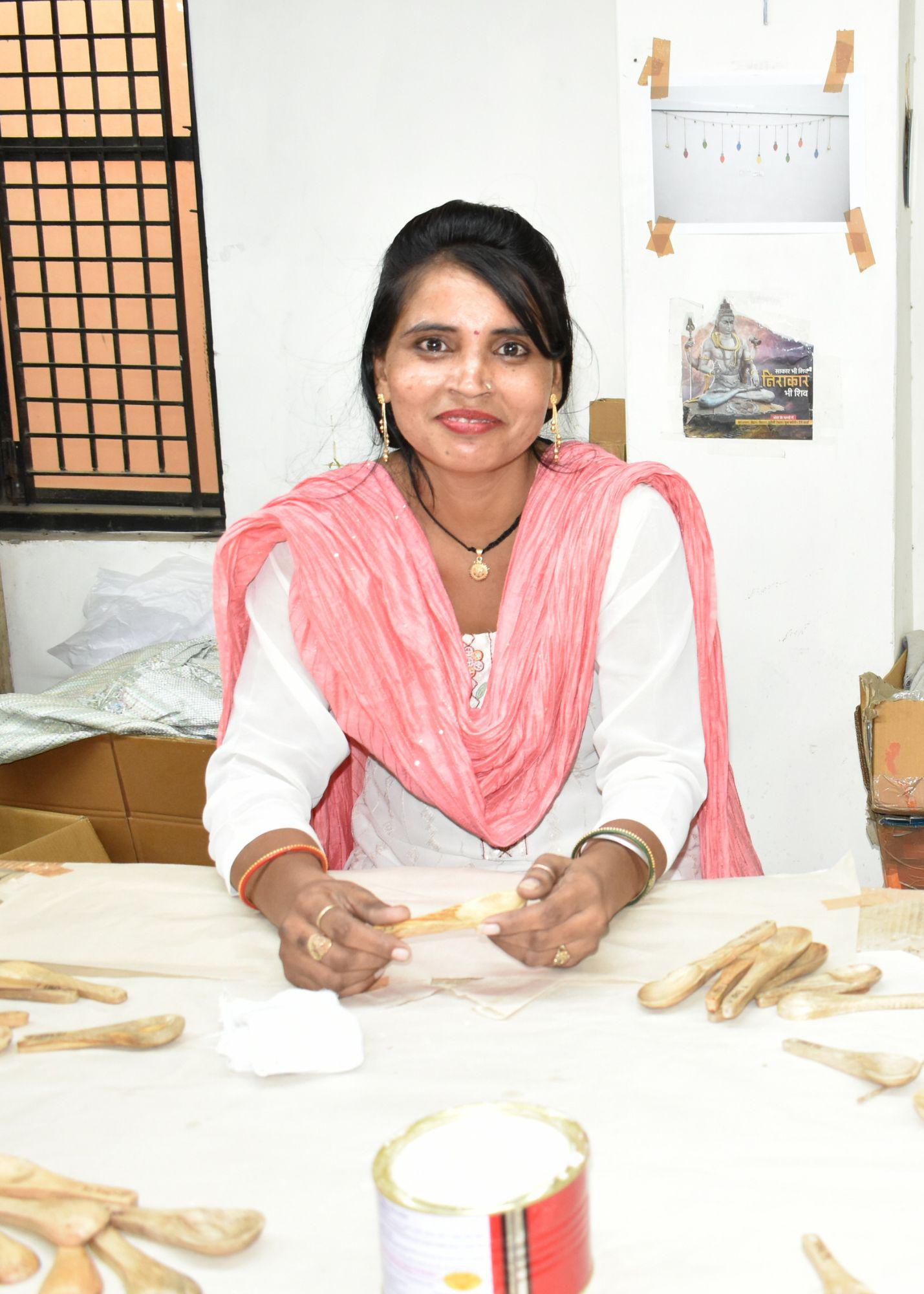 Hand-Carved Wooden Measuring Spoons