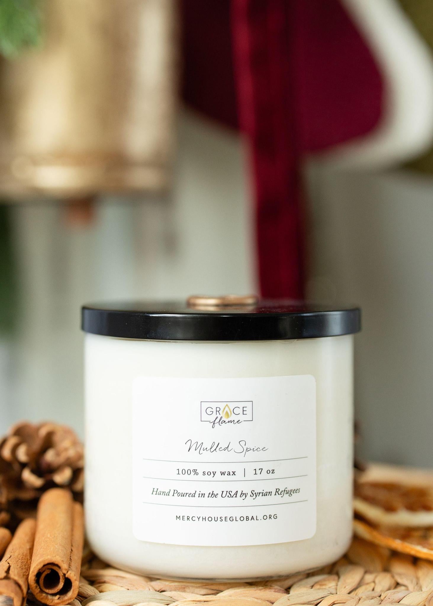 Mulled Spice Candle | 17 oz. Grace Flame