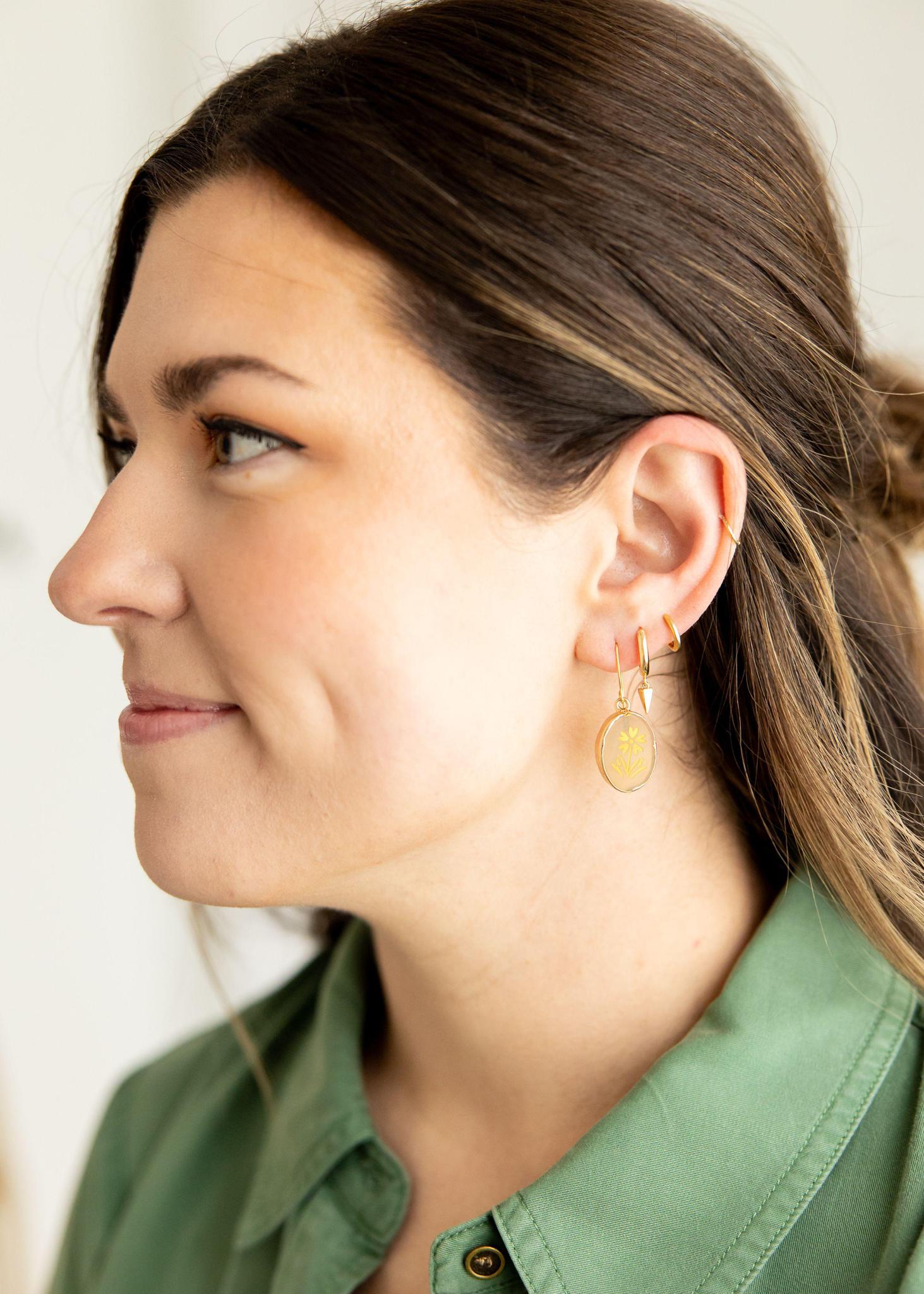 Daisy Drop Earrings