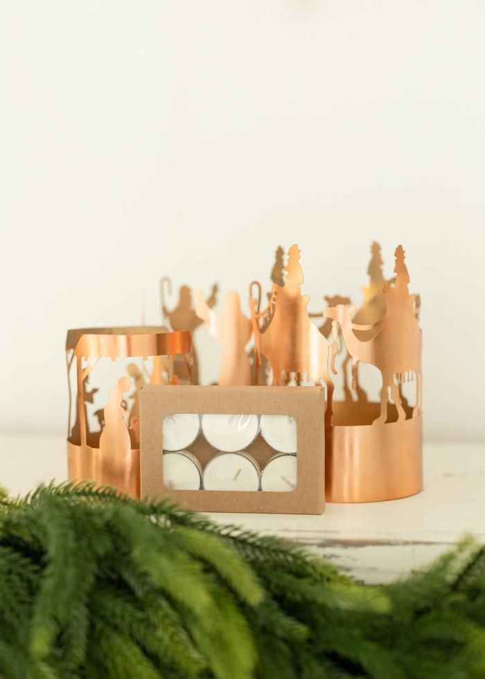 Pine Tealights | Set of 6 - Mercy House Global