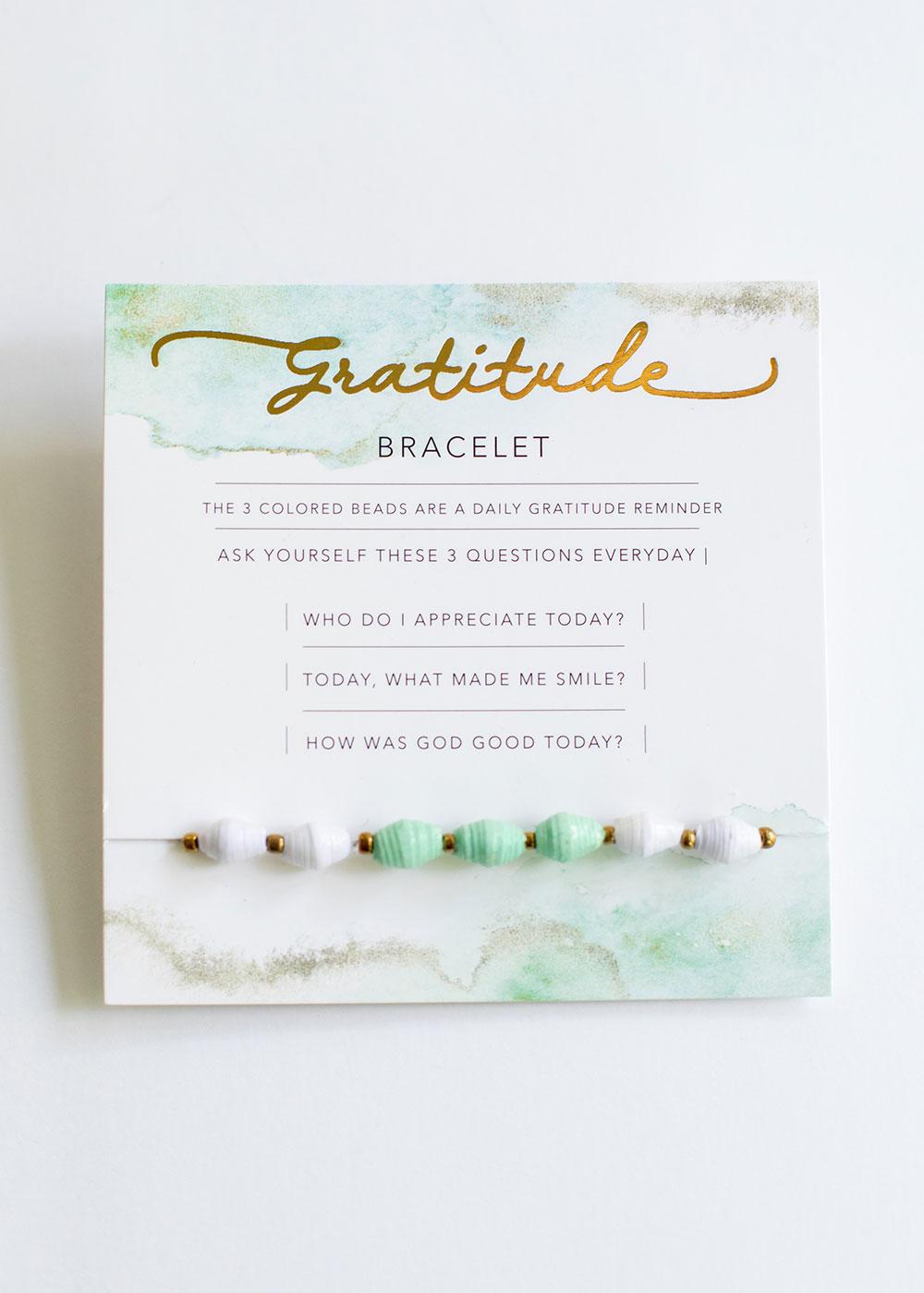 Gratitude Bracelet - Mercy House Global